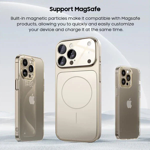 Frosted Glass Case With MagSafe