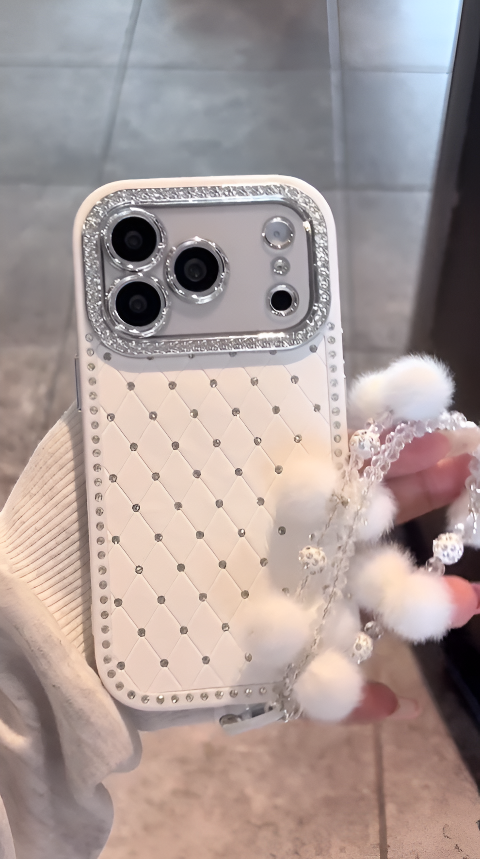 Crystal Puff Elegance Case
