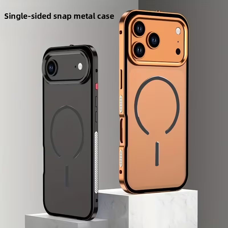 Magnetic Frosted Metal Case