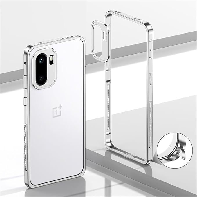 OnePlus - Alum Shield Pro Bumper Case With Lens Protector