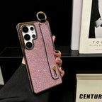 Glitter Plating Wristband Holder Case
