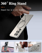 Galaxy S Series - Metal Case with 360° Rotating Ring Stand