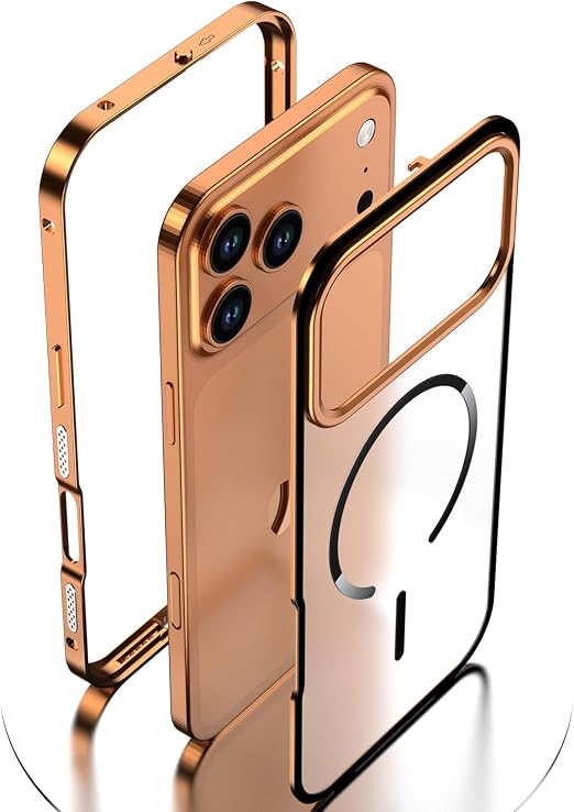 Magnetic Frosted Metal Case