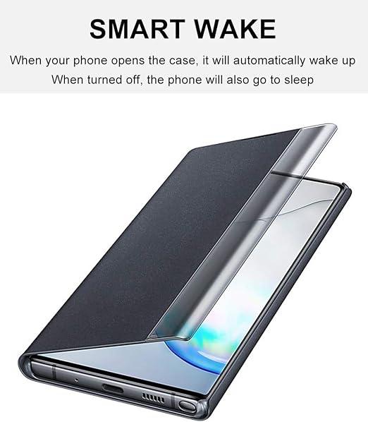 PU Leather Side Window Flip Case