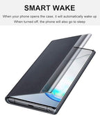 PU Leather Side Window Flip Case