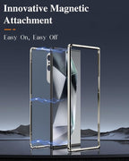 Galaxy S Series - Metal Case with 360° Rotating Ring Stand