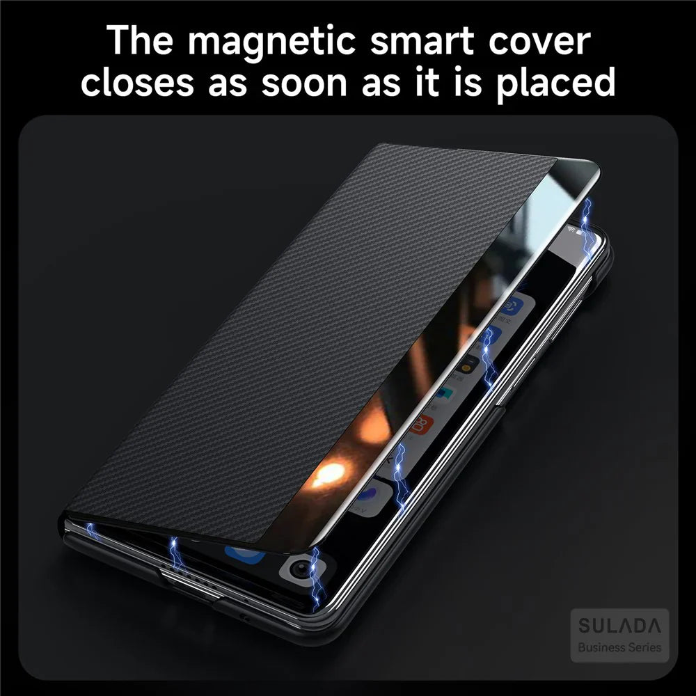 View Window Leather Case