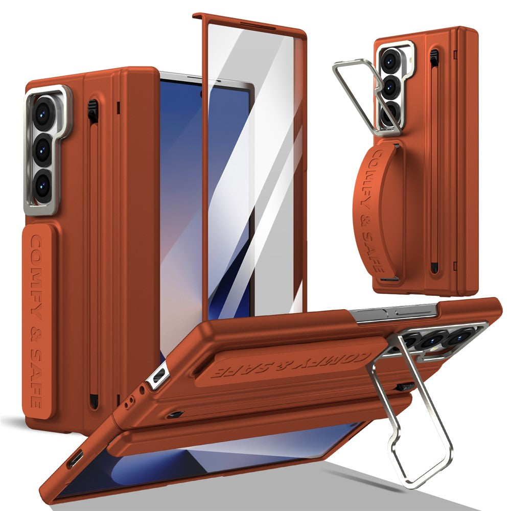 Premium Foldable Case with Built-in Stand & Pen Holder