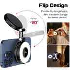Magnetic Ring Stand With LED Light