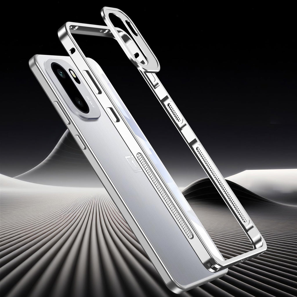 OnePlus - Alum Shield Pro Bumper Case With Lens Protector