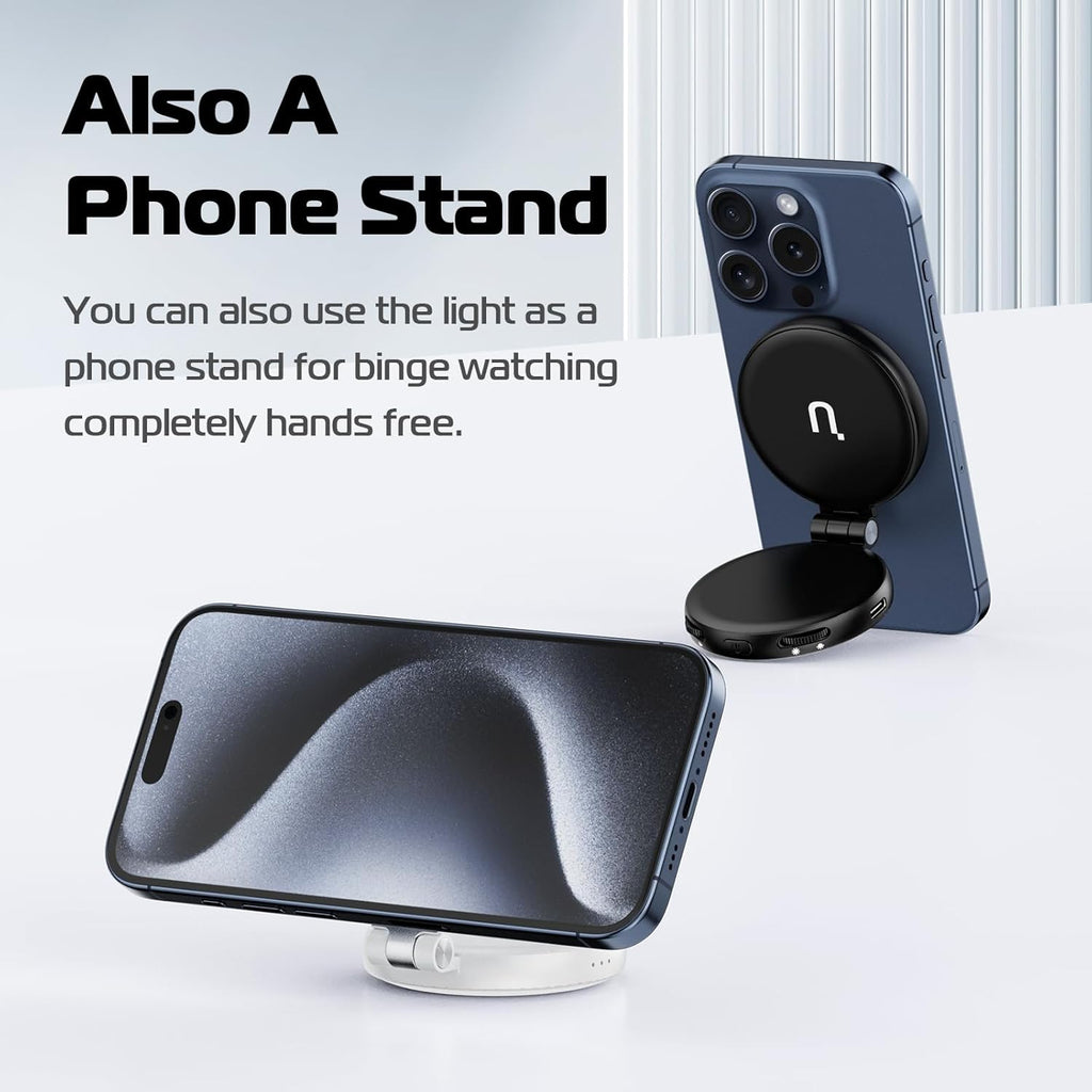 Magnetic Ring Stand With LED Light