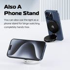 Magnetic Ring Stand With LED Light