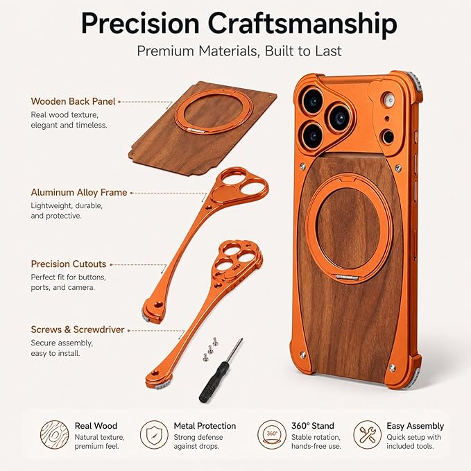 TitanWood Armor Case