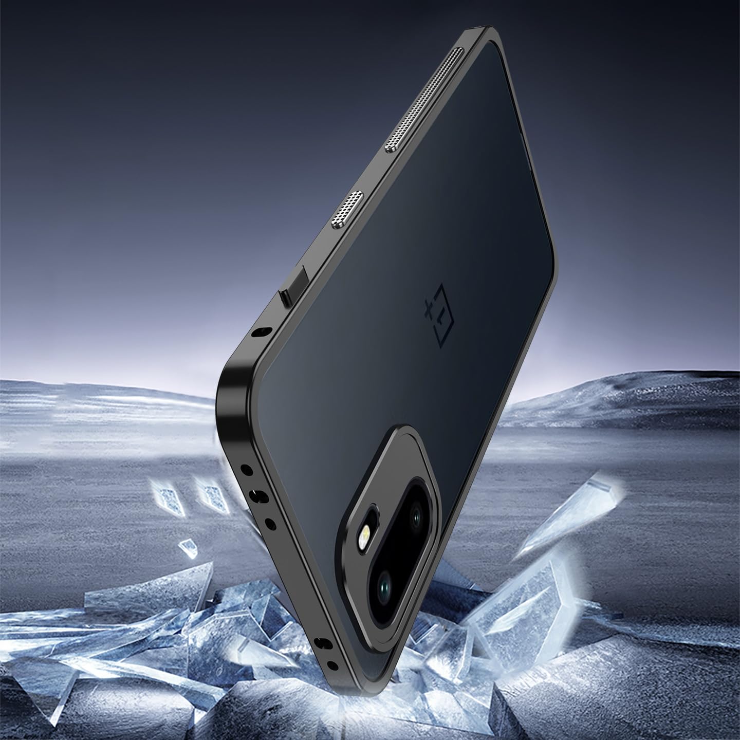 OnePlus - Alum Shield Pro Bumper Case With Lens Protector