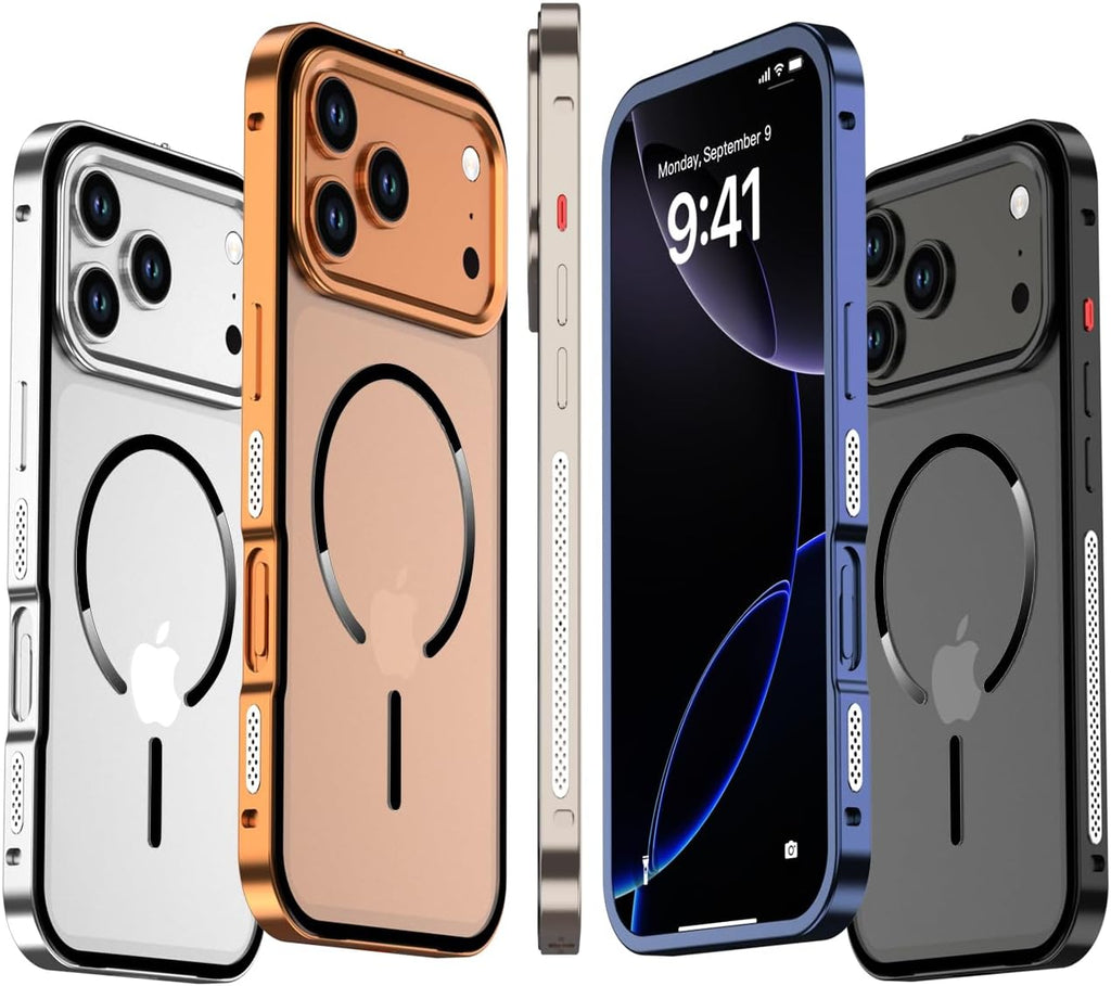 Magnetic Frosted Metal Case