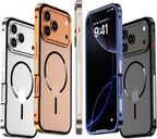 Magnetic Frosted Metal Case
