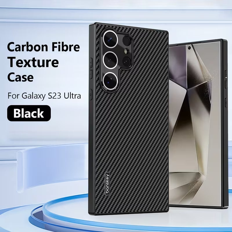 Carbon Fibre Drop -Proof Lens Case