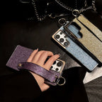 Glitter Plating Wristband Holder Case