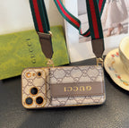 Card Holder Case With Crossbody Lanyard