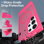 Magnetic Translucent Folding Bracket Case