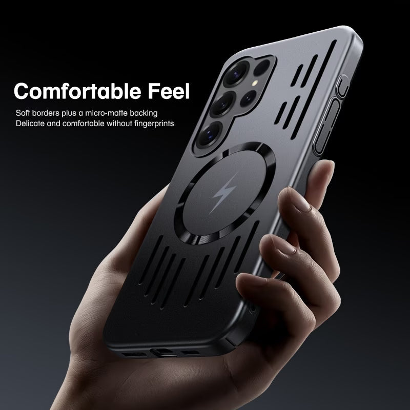 Heat-Dissipating Bumper Back Case