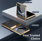 Golden Eclipse Flip Case