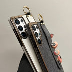 Glitter Plating Wristband Holder Case