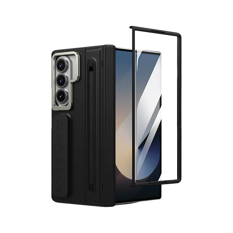 Premium Foldable Case with Built-in Stand & Pen Holder