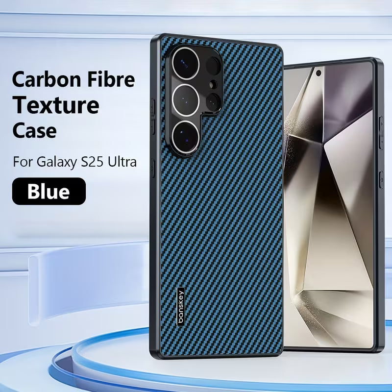 Carbon Fibre Drop -Proof Lens Case
