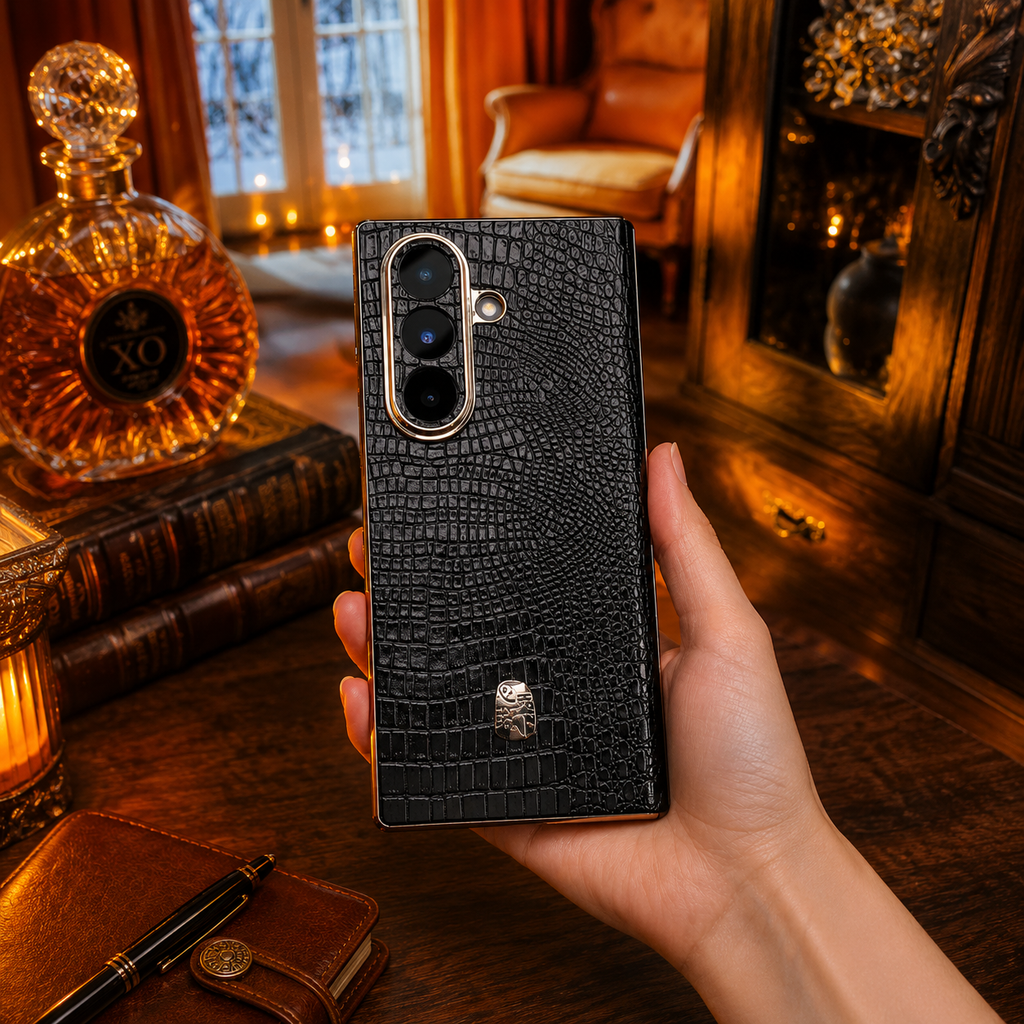 Noir Croc Elite Case
