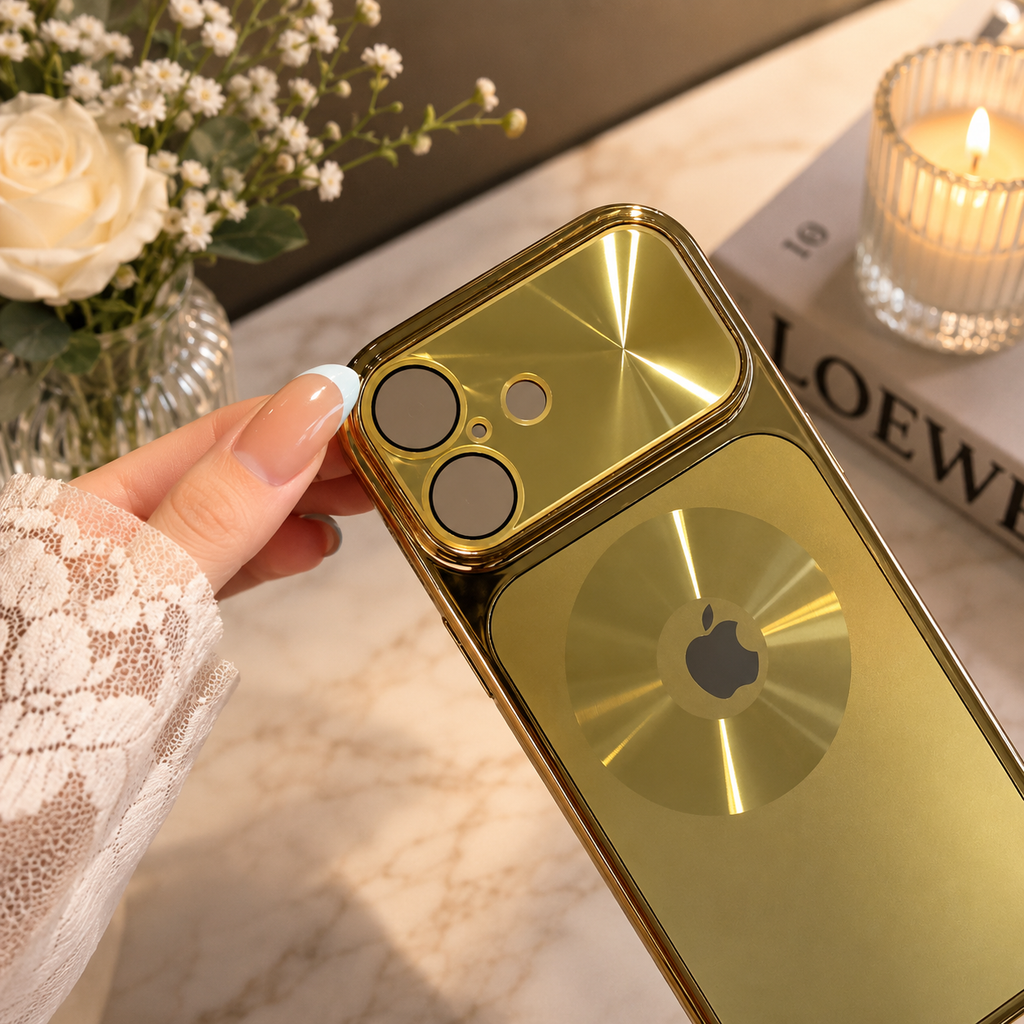 Gold Texture Orbit Case