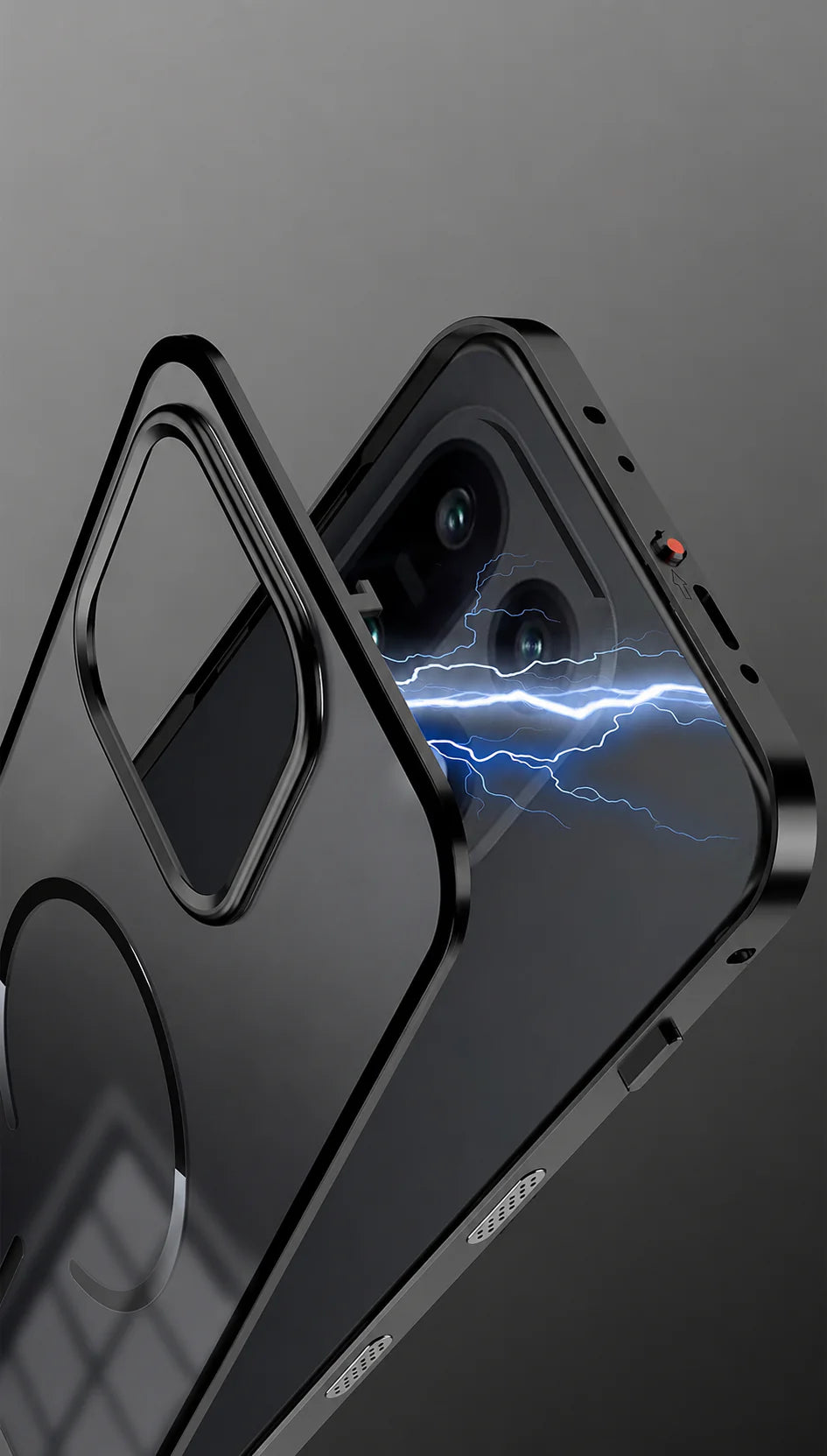 OnePlus - Metallic Frosted Luxury Bumper Case