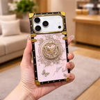 Rhinestone Butterfly Case