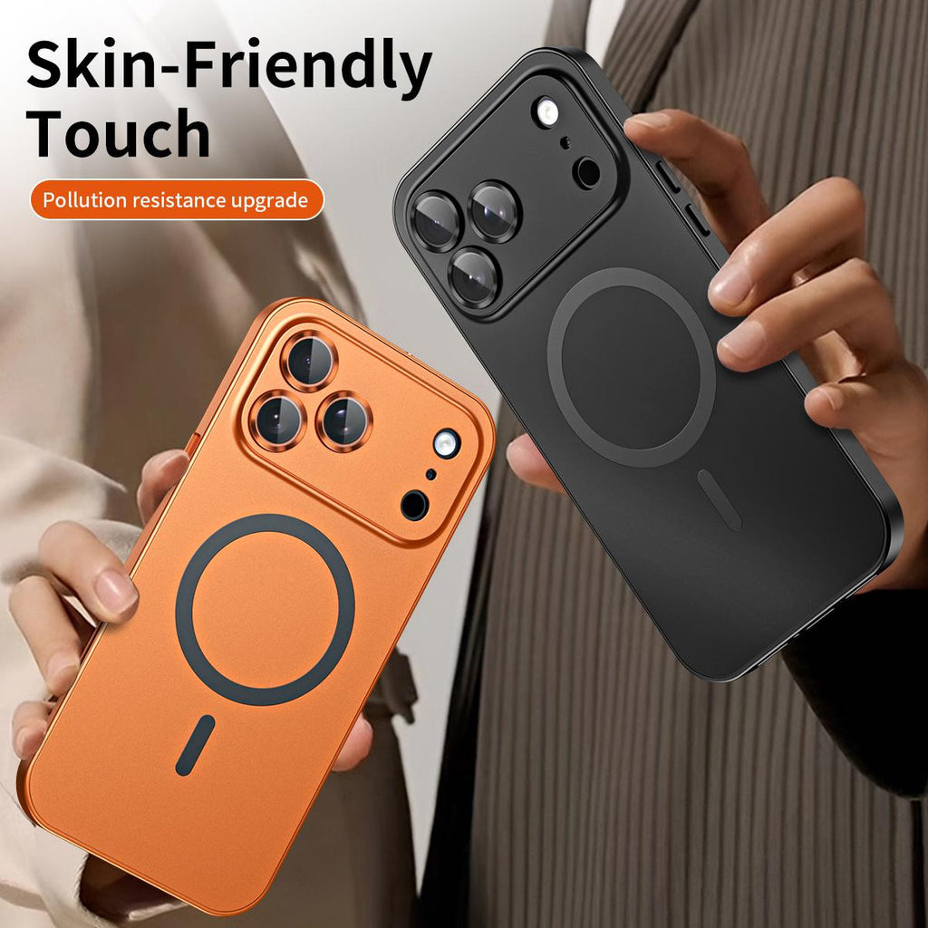 iPhone 17 Air - Spring Buckle Magnetic Metal Case