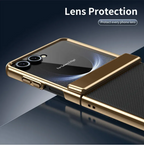 Golden Eclipse Flip Case