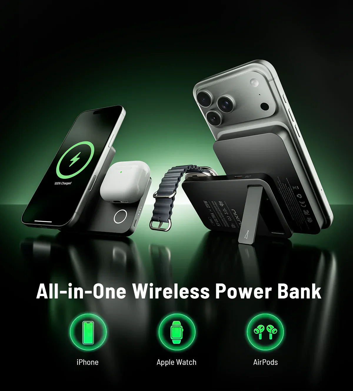 25W MagSafe Qi Power Bank