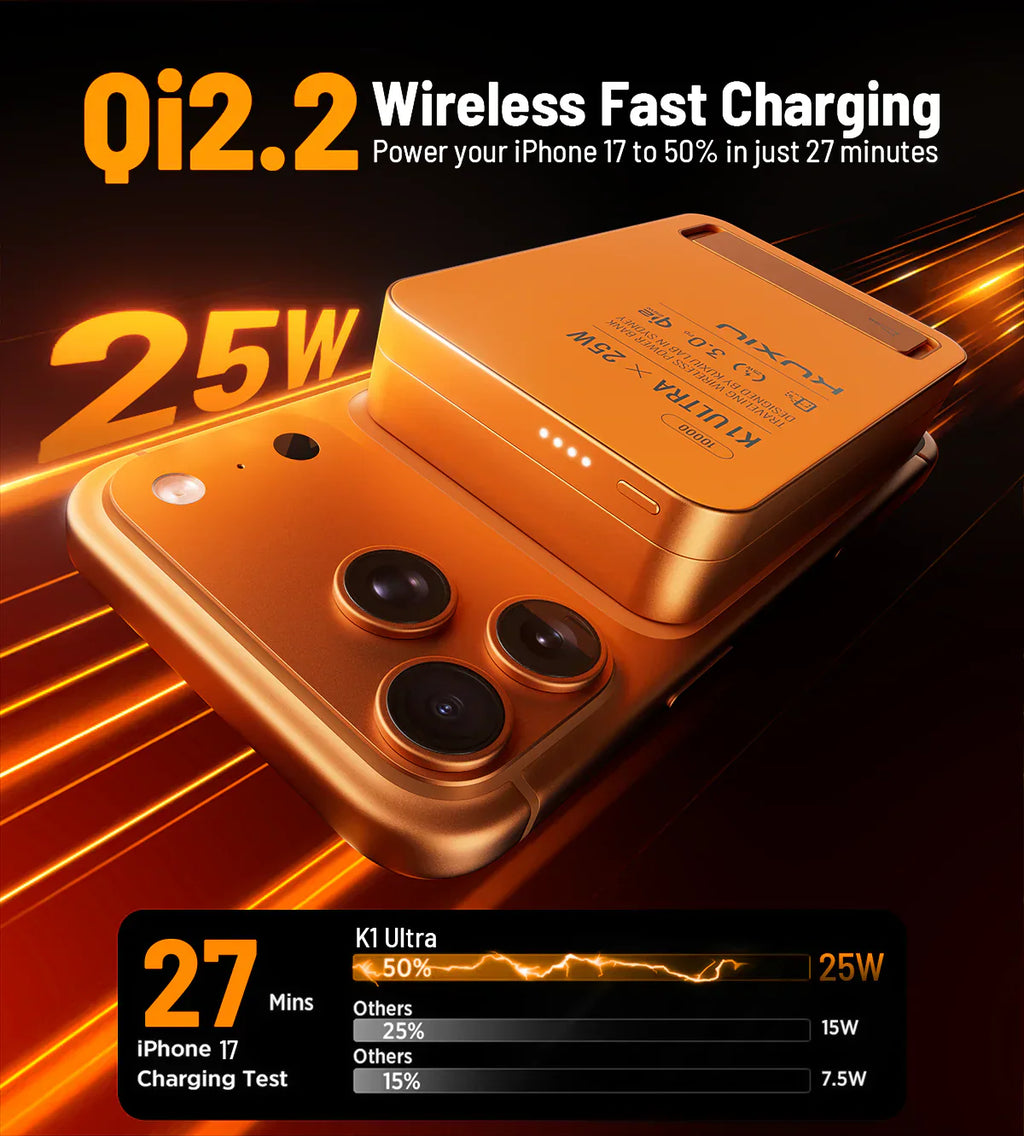 25W MagSafe Wireless Power Bank