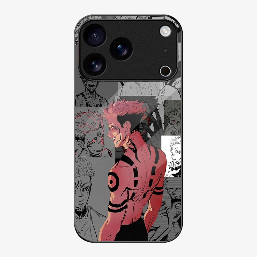 Sukuna Silhouette Anime Case