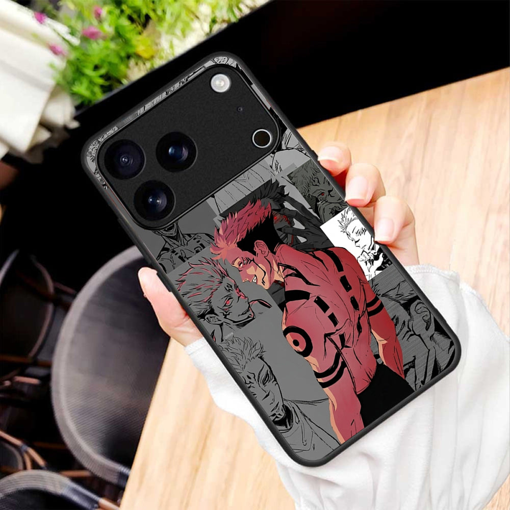 Sukuna Silhouette Anime Case
