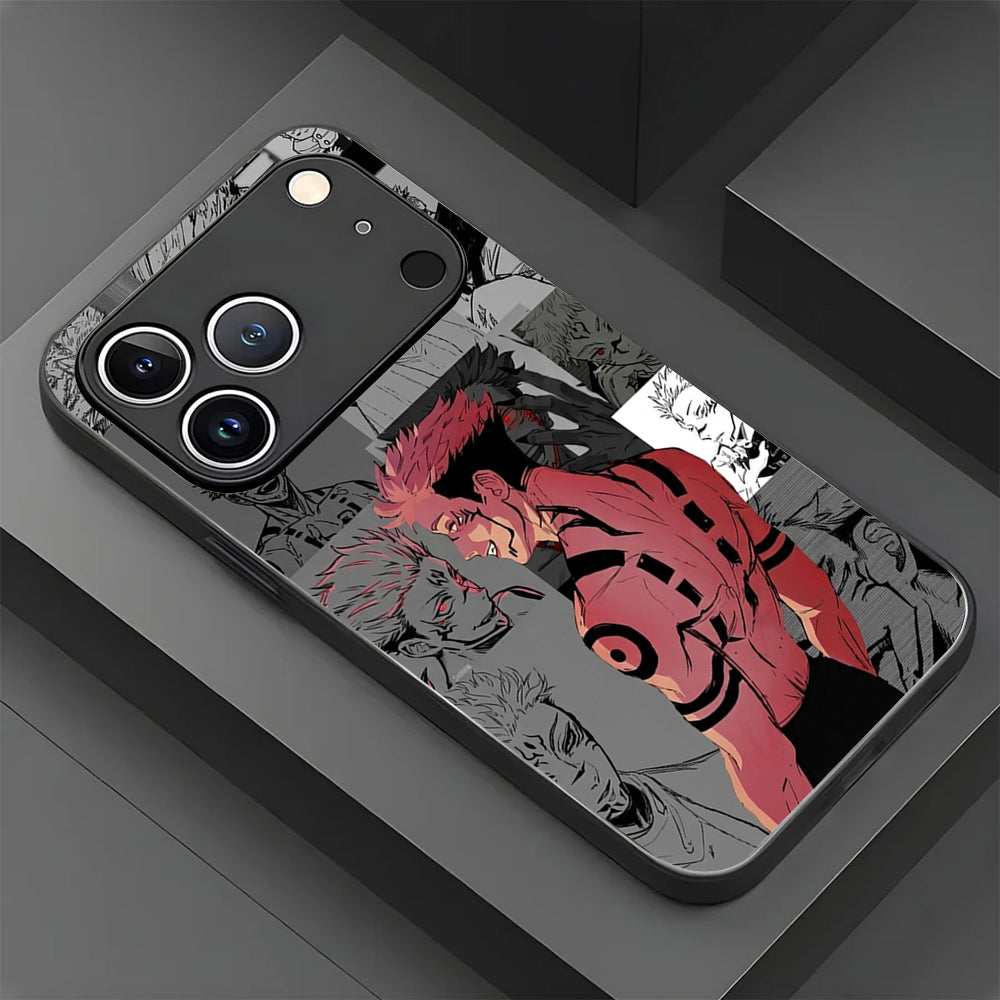 Sukuna Silhouette Anime Case