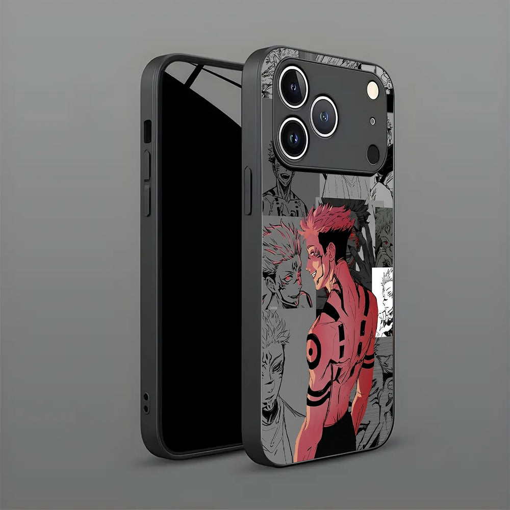 Sukuna Silhouette Anime Case