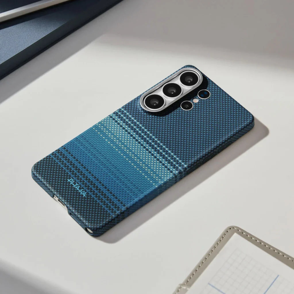 Galaxy S Series - Teal Fabric Luxe Case