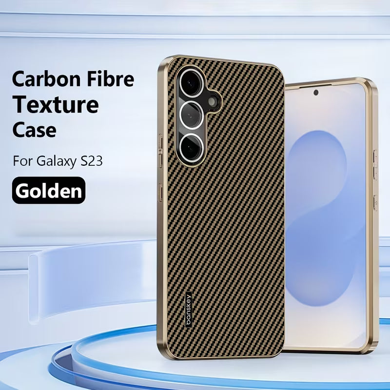 Carbon Fibre Drop -Proof Lens Case