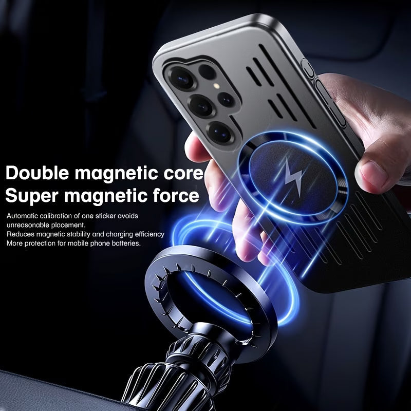 Heat-Dissipating Bumper Back Case