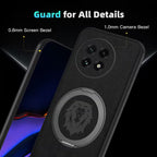 Faux Leather Case With Rotatable Kickstand