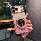 Glitter Mirror Magnetic Bracket Case