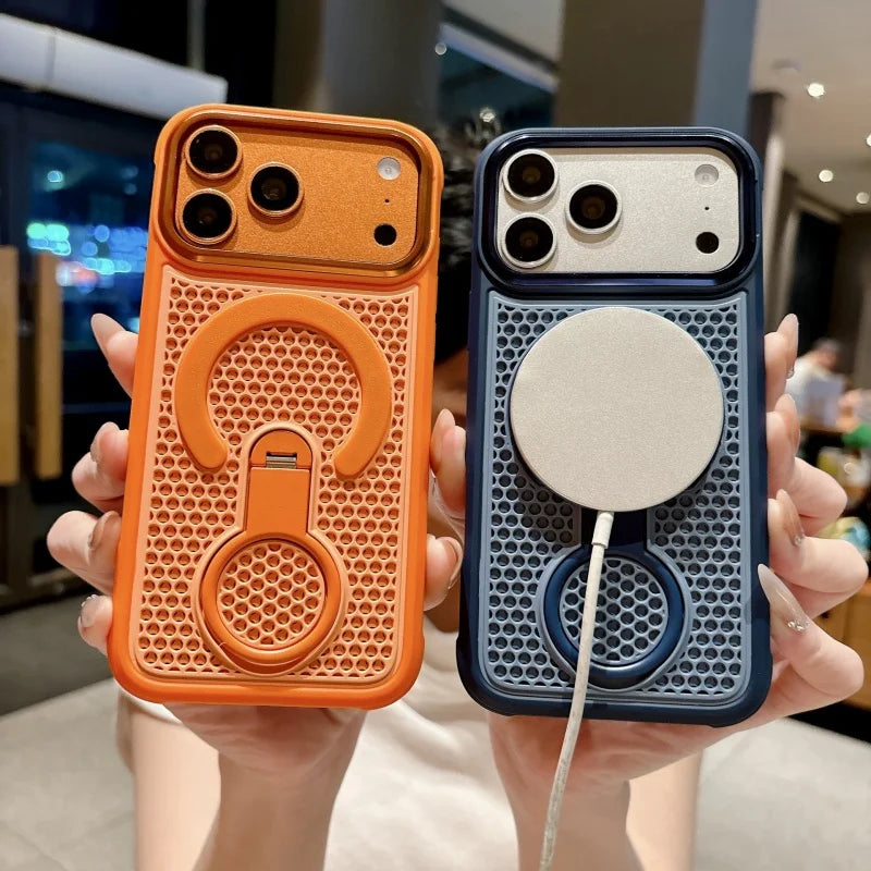 Heat Dissipation Anti Fall Holder Case