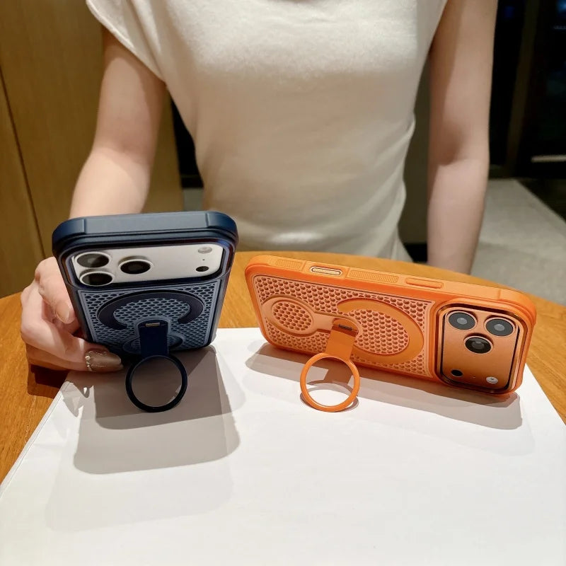 Heat Dissipation Anti Fall Holder Case